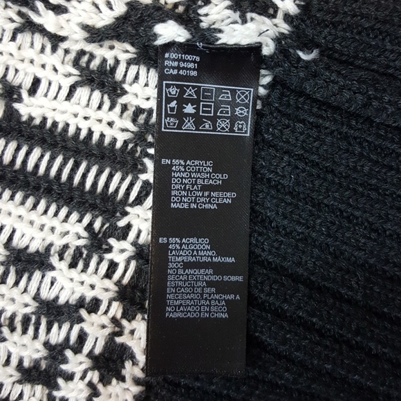 Forever 21 elk/deer button front cardigan sweater size small - Picture 4 of 6